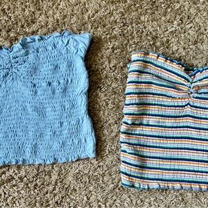 Urban Outfitters multicolored tube tops - bandeau